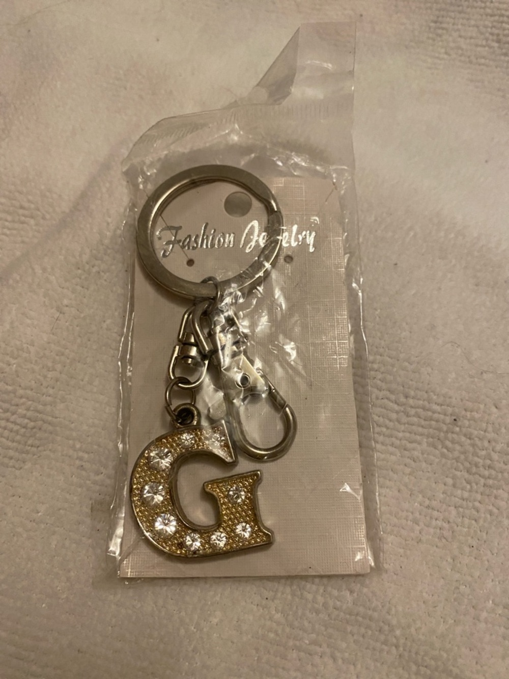 Letter G Keychain